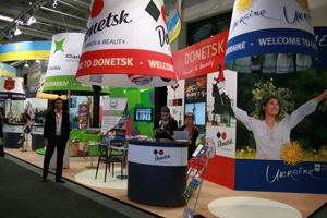 Стенд Украины на ITB в Берлине